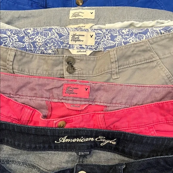 American Eagle Outfitters Women's Shorts - Blue, Pink, light blue, Gray, Black - Picture 4 of 5